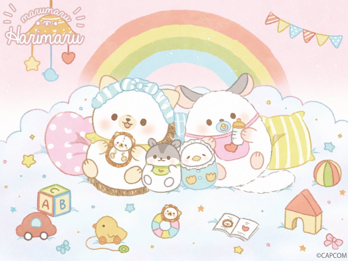 「まるまるはりまる」公式Xイラスト