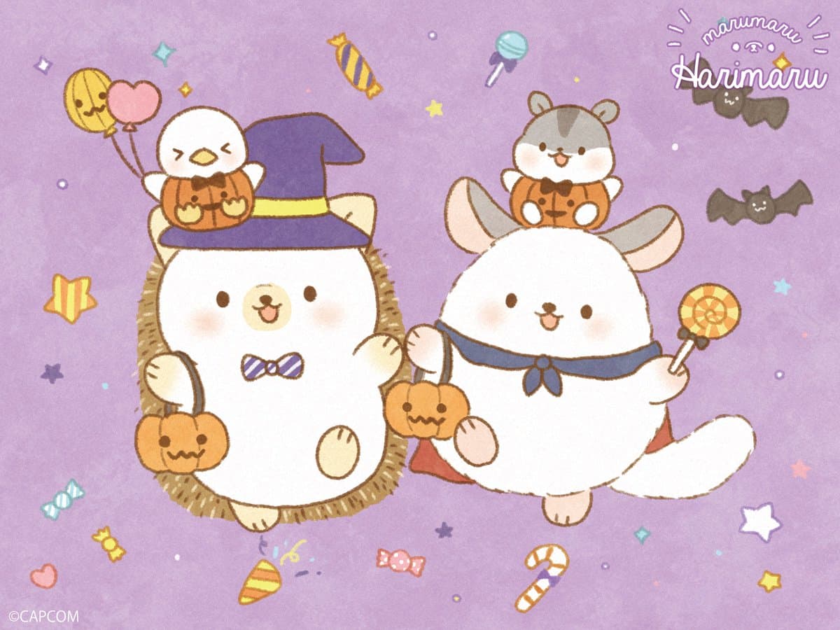 「まるまるはりまる」公式Xイラスト